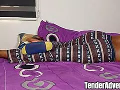 Fat ass stepmom wakes up stepson for a slow ride on his big hard dick until climax.