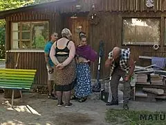 mature4k weird blonde diana craves cum from strangers on huge tits