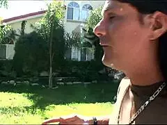 Hailey James, 18, gets anal and deepthroat in fishnets and heels