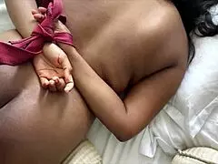 Indian bhabhi gets rough pussy fuck