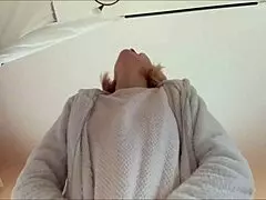 my step aunt's rectal temp is hot, perfect for suppository insertion