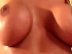 Whoa! Vintage couple bangs wild on living room couch