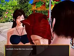 my big ass teen gets tits sucked in family game