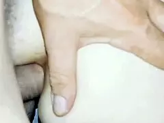 Amateur holiday filming captures mature couple's anal intensity