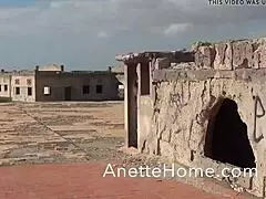 Milf Amateur Teases with Big Ass Anal Sex