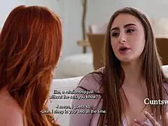 Emotional step mom quiz suggests dating redhead teen with big tits and cunt