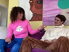 Stepmom Interrupts Video Games For Intense Sex