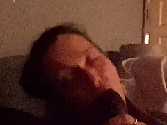 Going to Town on This Beautiful Big Cock Today