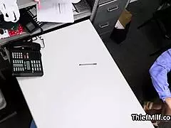 titty fucking suspects with oiled boobies during a backroom session