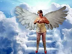 Angelic granny gets a romantic missionary fuck to a creamy finish 😍