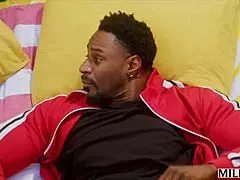 Milfy Blonde Charlie Devours Ex Boyfriend's Big Black Cock