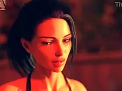 stepmother gives an intense massage that turns into a wild fuck.