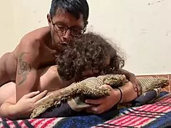 she loves anal after her first time, bent over for creampie