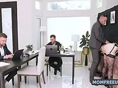 from PowerPoint to pounding pussy in the office, huh?