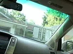 Claudia Valentine caught in a wild interracial cougar hunt, bent over for deepthroat action.