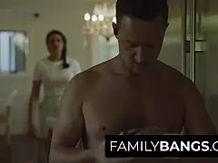 Familybangs com ⭐ Stressed milf catches messy son-in-law Van Wylde causing chaos with Penny Barber.