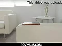 Povmum - Stepmom lets horny stepson pound her hard, secret kept! 😜