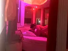 i showed my hard cock to the busty brunette, and she was impressed with the balls