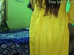 hot indian bhabi fucking dever in doggy style 😍