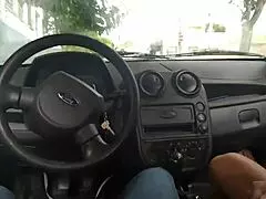 neighbor's wife gives delicious blowjob in uber car