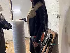 STEP MOM SUCKS STEP SON HARD HE CUMS IN MOUTH