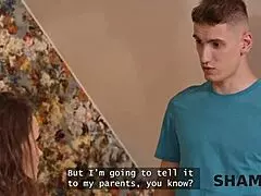 Yo, Shame4k Kristina Grace cheats with young 18+ cock at wild party, OMG! 😱