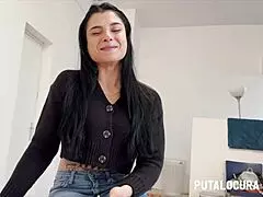 Busty Spanish Nadja Pulls Cum From Torbe With Hot Fucking And Sucking