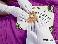 Housewife In Costume Gets Her Ass Fucked By Monster Cock