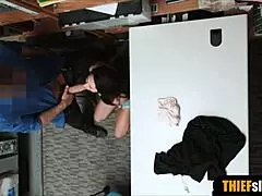 Hey, teen thief, ready for harsh punishment by that perv LP officer?