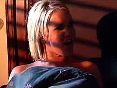 Hell Yeah! Blonde Mom Gets Pounded Hard on Bed with Deepthroat and Wild Cumshot!