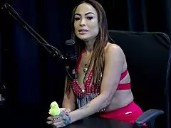 beautiful milf with tattoo shares orgasm stories in interview