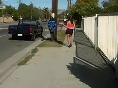 The slutty brunette girl gets fucked hard in lingerie.