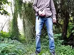 mother in law bent over for kinky doggystyle outdoors