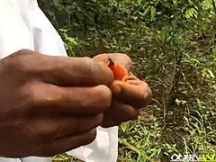 The Doctor And The Science Student Got Caught Practicing In The Bush, Feeling So Excited