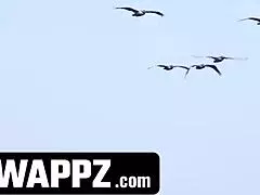 omg, swapping stepsons with big titty stepmoms, covered in cum on Swappz