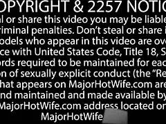 Horny Brunette MILF CRYSTAL DAVIS GETS PUSSY FUCKED BY ROME MAJOR!