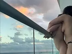 Strap On Love In Cancun With Mexican Milf And Brunette Lesbian!