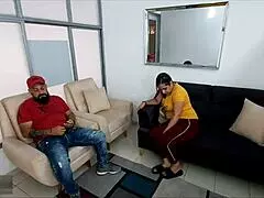 i fucked my stepmom's friend during her visit, fulfilling my sexual fantasy with a hot milf