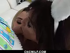 hey, wanna see funny bunny freeuse a hot milf and stepdaughter at easter with cncmilf?