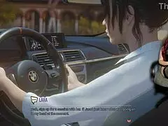 Croft-äventyr del 17 - svart bikini utomhusknull med svart bikini