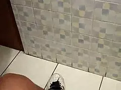 my best friend's mom catches me masturbating with her thong and swallows