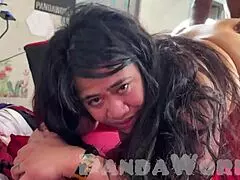 I watch huge Polynesian booty take BBC deep