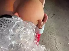 santa claus brings merry christmas to diverse amateurs