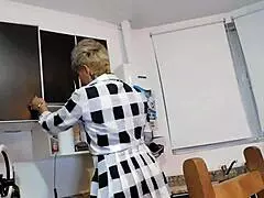 Had to fill my stepmom's ass with cream just to get pizza for dinner.