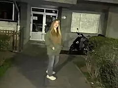 Meeting Porn Star Comatozze on the Street for a Chance at Luck