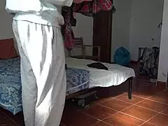 Hey, caught my kinky 18-year-old stepson jerking to my dirty clothes, what now?