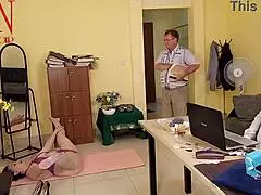 Yoga Time in Office Turns Steamy with Curvy Regina Noir Scene 6