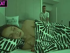 step son fucks step mom sideways till facial