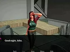 my new family game with brunette and redhead amateurs