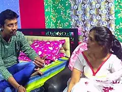 yo, real indian devar bhabhi's wild chudai with dirty hindi talk!